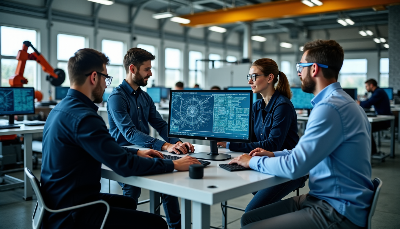 intégrer l'informatique embarquée dans une chaîne de production ? — cette étape implique le développement des logiciels embarqués,