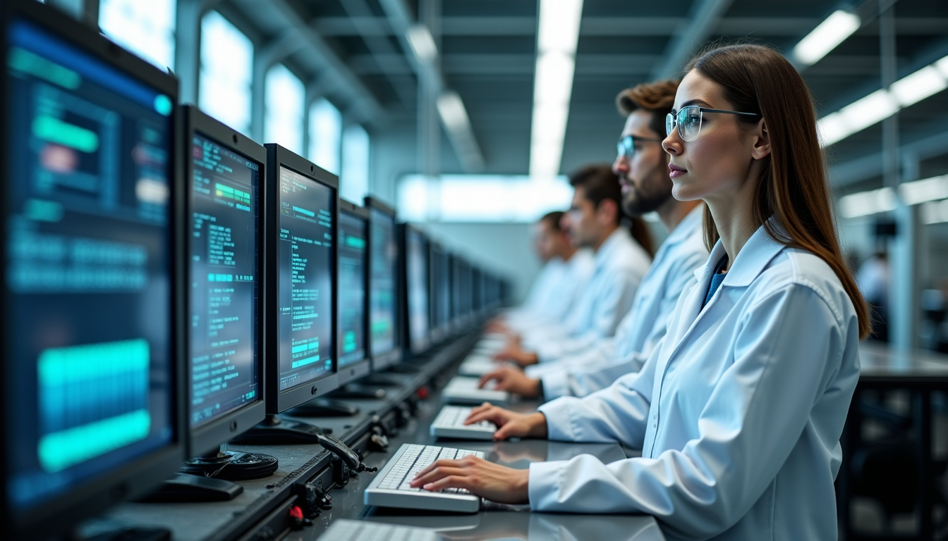 Illustration : le choix du protocole dépendra des exigences de — intégrer l'informatique embarquée dans une chaîne de production ?