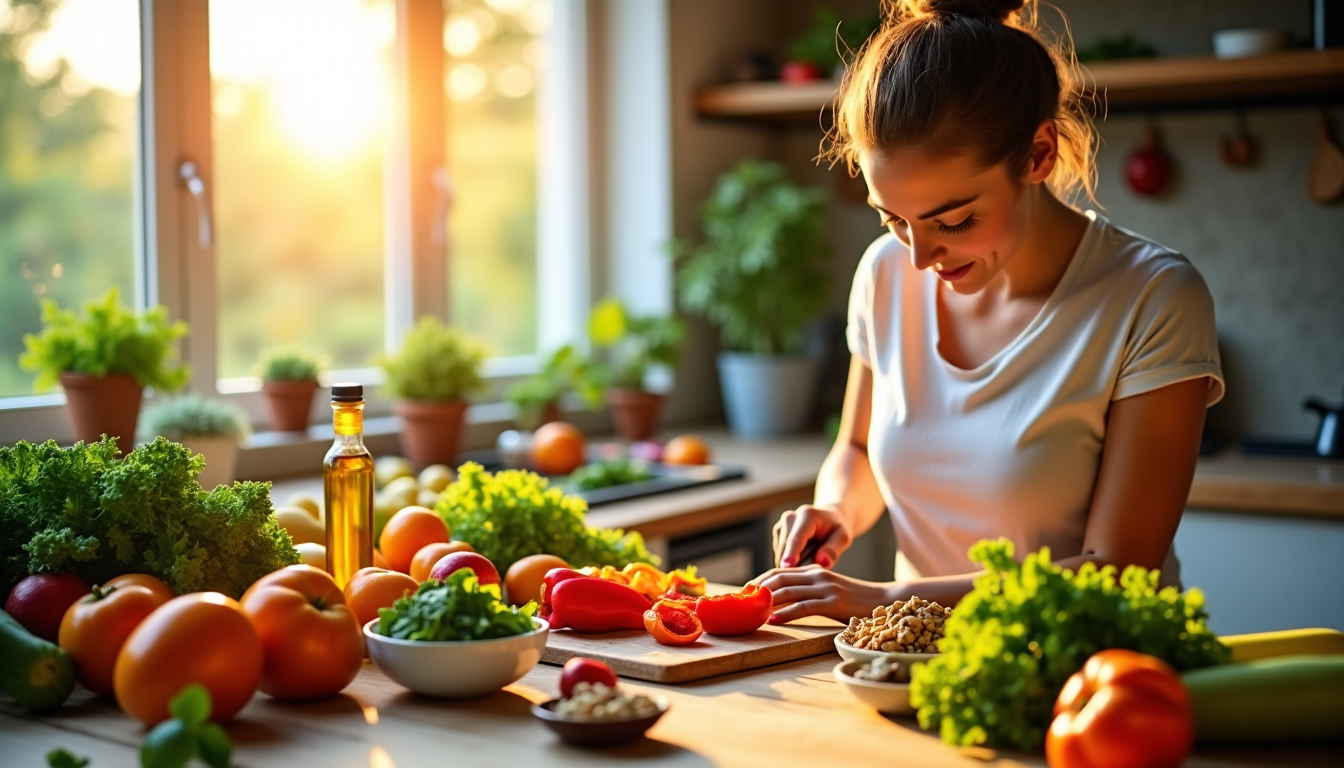 Illustration : au-delà des macronutriments, les vitamines et minéraux jouent — optimiser vos performances grâce à une alimentation équilibrée