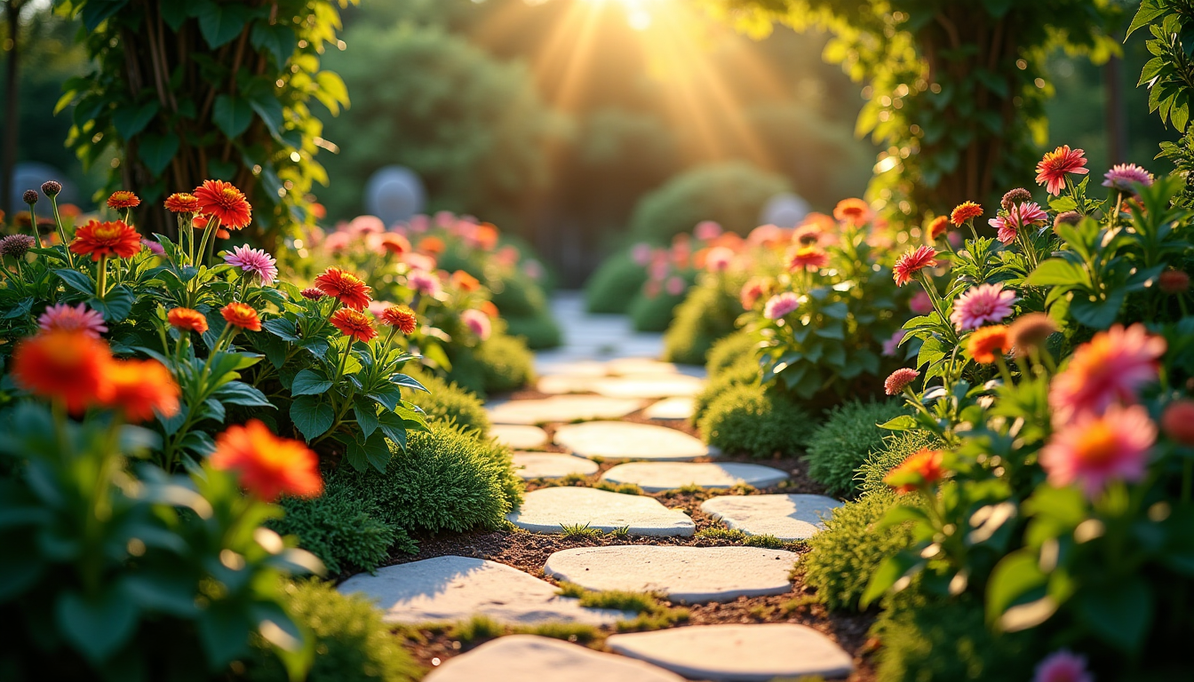 épanouissez votre espace : astuces pour maison et jardin — pensez à la circulation : les allées doivent