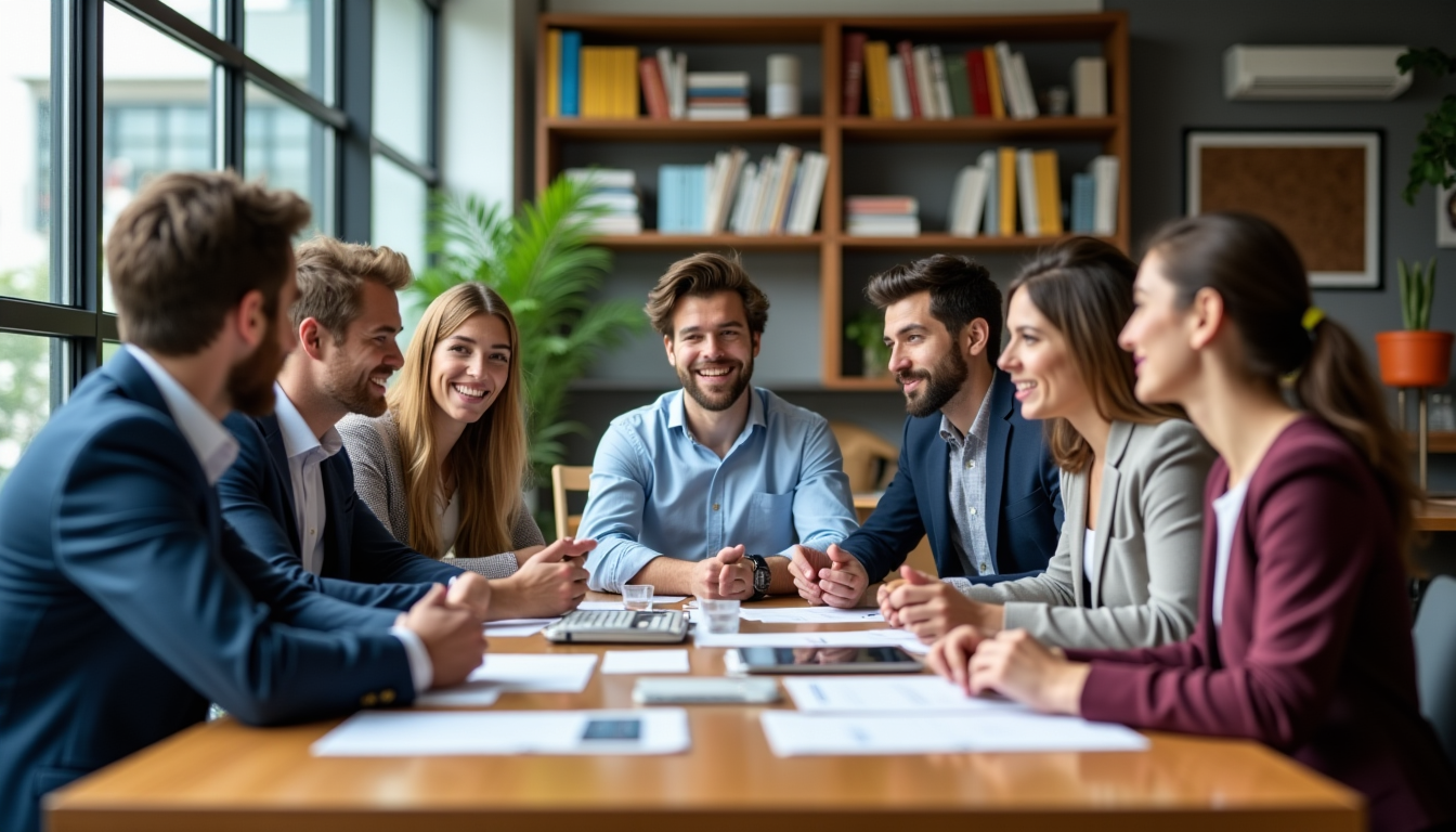 Illustration : cette approche favorise une culture d'apprentissage et de — secrets des leaders : réussir son entreprise autrement