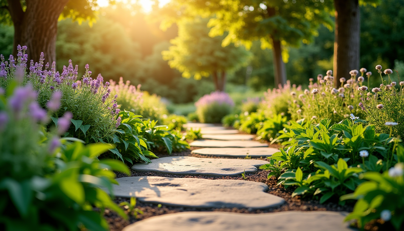 aménager un jardin : astuces pour un espace harmonieux — une allée bien pensée peut transformer la perception