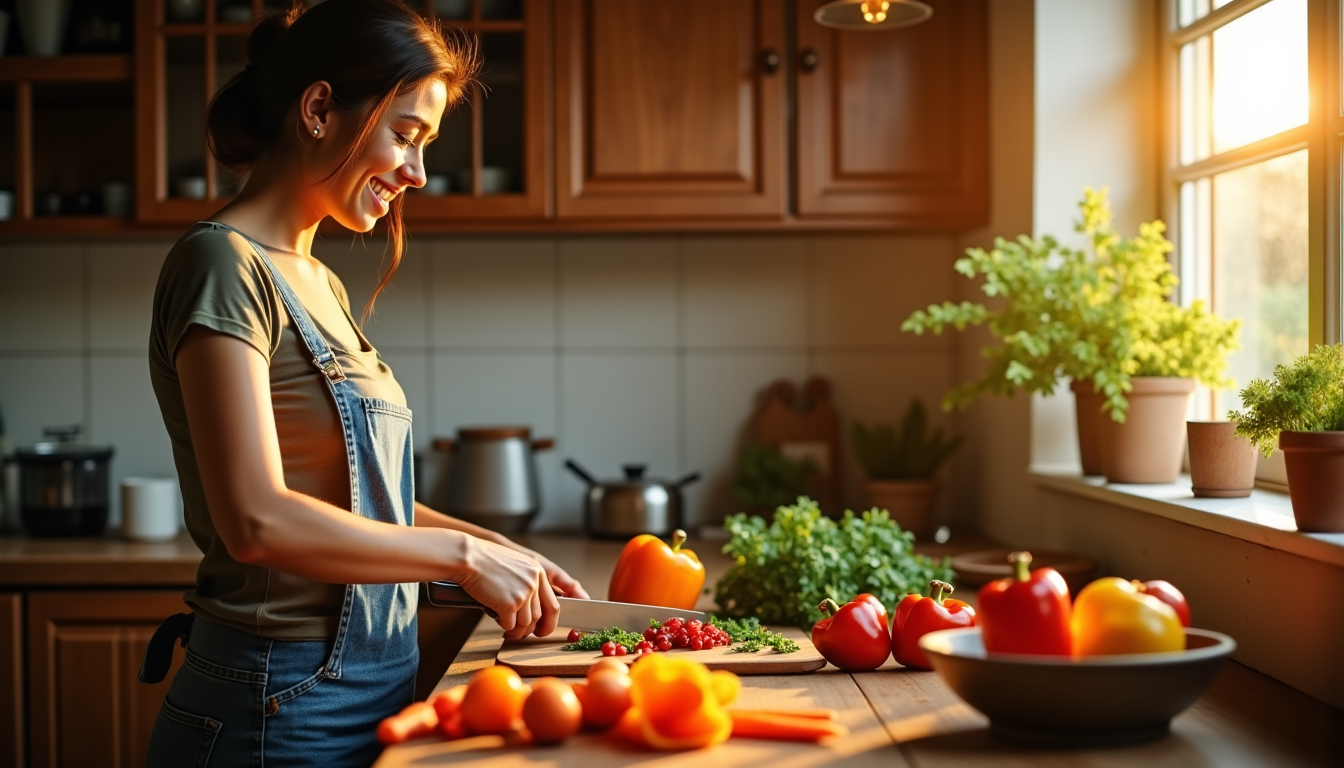 optimiser votre santé grâce à une alimentation équilibrée — la cuisine maison est votre meilleure alliée. en