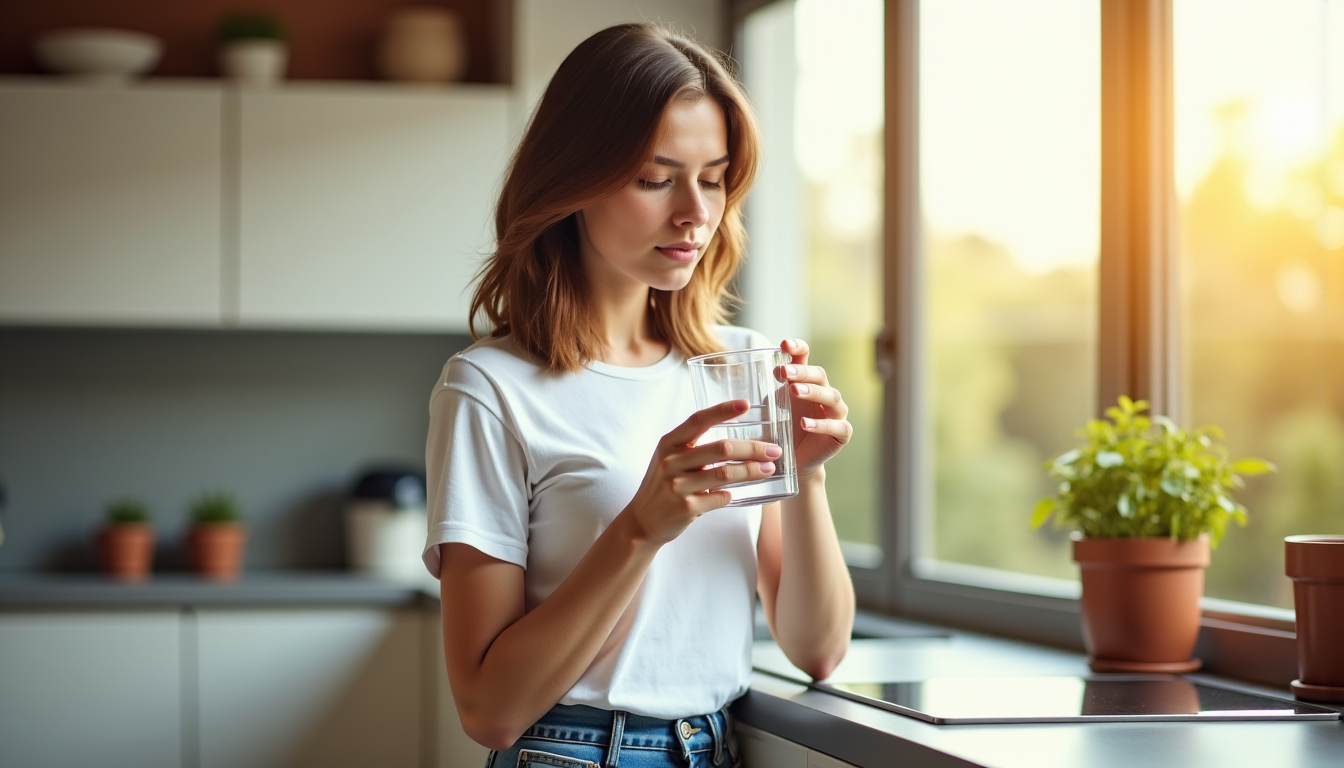 prendre soin de sa santé au quotidien : gestes simples et efficaces — boire suffisamment d'eau est fondamental. l'eau participe à