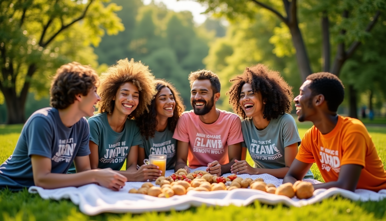 Illustration : l'idée de créer un t-shirt personnalisé peut sembler — le t-shirt personnalisé plein d'humour est le cadeau idéal pour une occasion spéciale ?