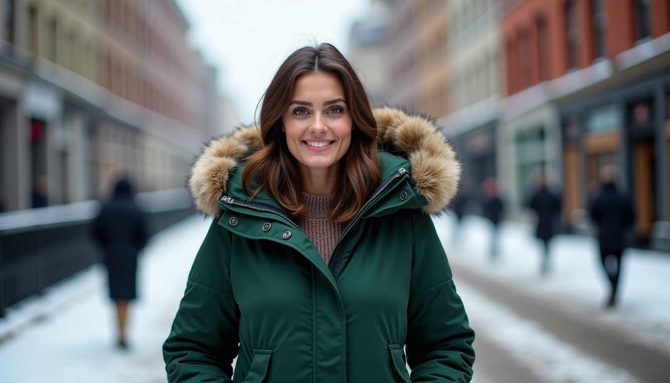 Illustration : au-delà de la fonctionnalité, une parka est aussi — choisir sa parka grande taille femme pour l'hiver ?