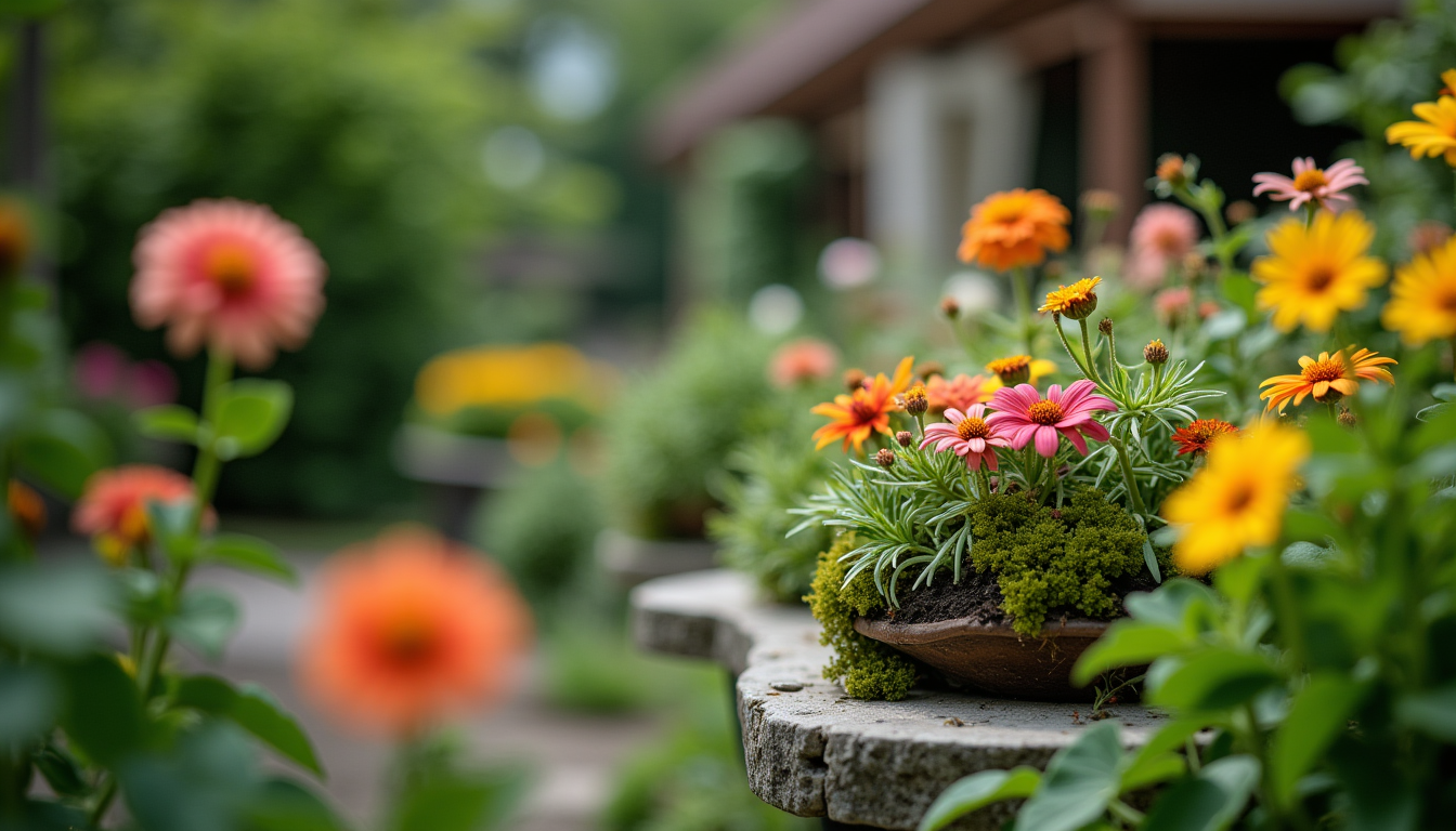 jardinage et décoration extérieure : comment transformer votre jardin en havre de paix — , l'observation et la beauté de la croissance,