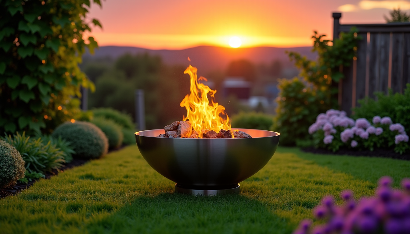 choisir un brasero de qualité pour son jardin ? — s durable sans traitement spécifique, peut rouiller plus