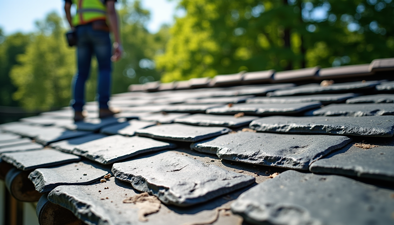 travaux réaliser en priorité dans une maison ancienne ? — ou ardoises, la vérification de l'étanchéité et l'éventuelle