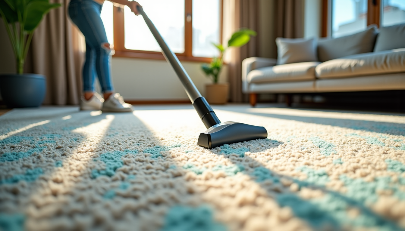 nettoyer un tapis de salon : guide pratique — les méthodes de nettoyage à sec sont idéales