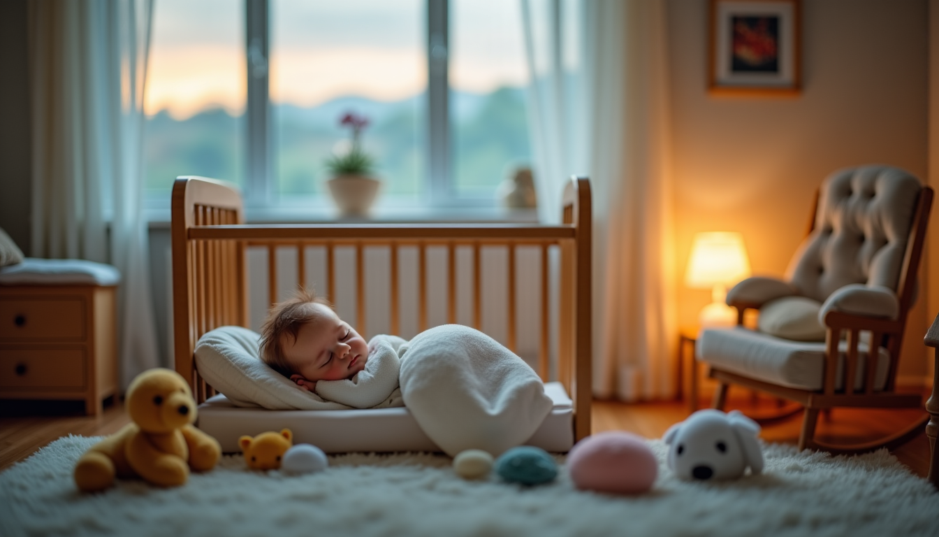 Illustration : les rituels du coucher sont des ancrages essentiels — erreurs fréquentes qui perturbent le sommeil des bébés