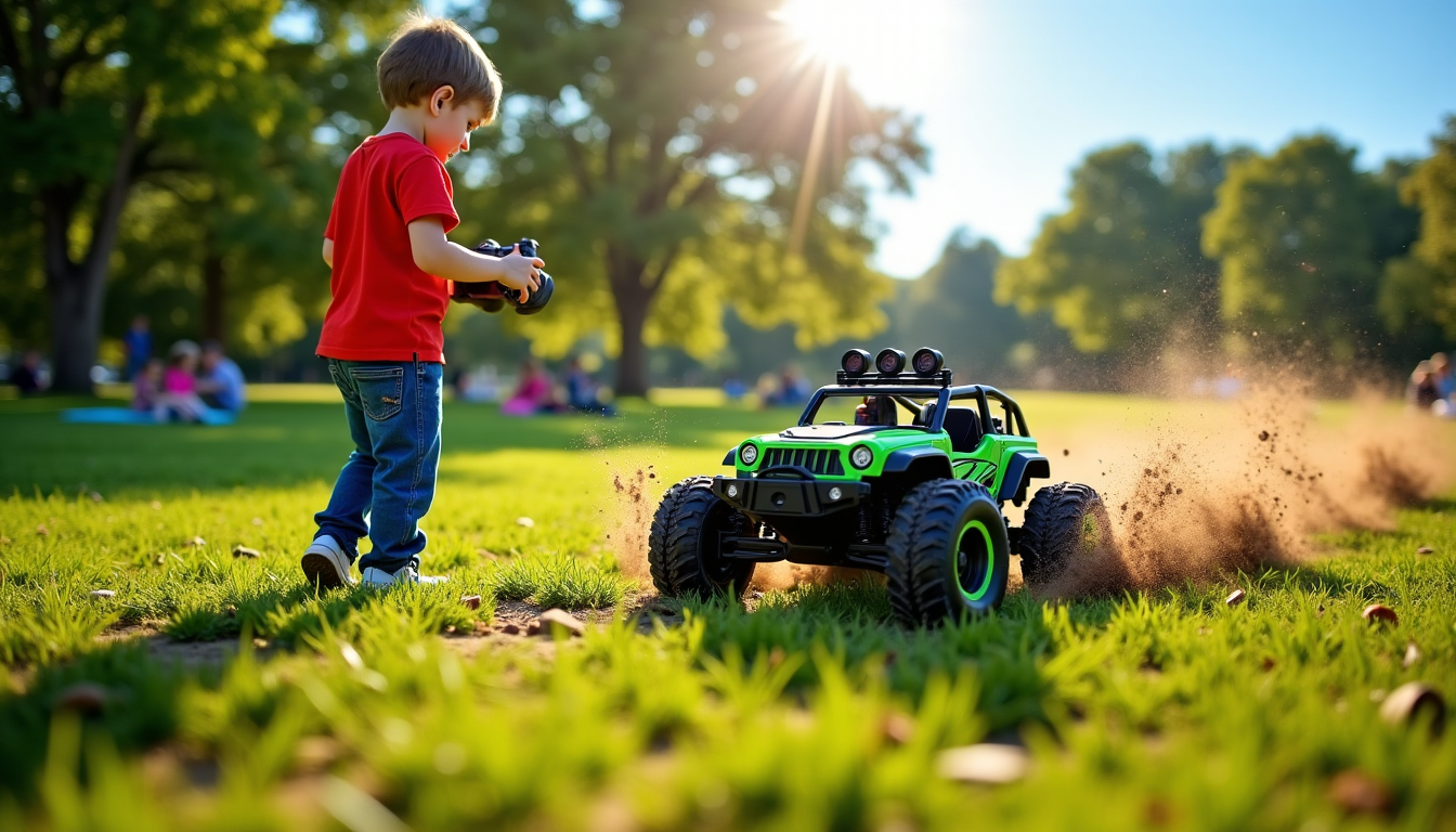voiture télécommandée tout terrain choisir pour un enfant ? — au-delà de l'échelle, plusieurs caractéristiques techniques définissent la