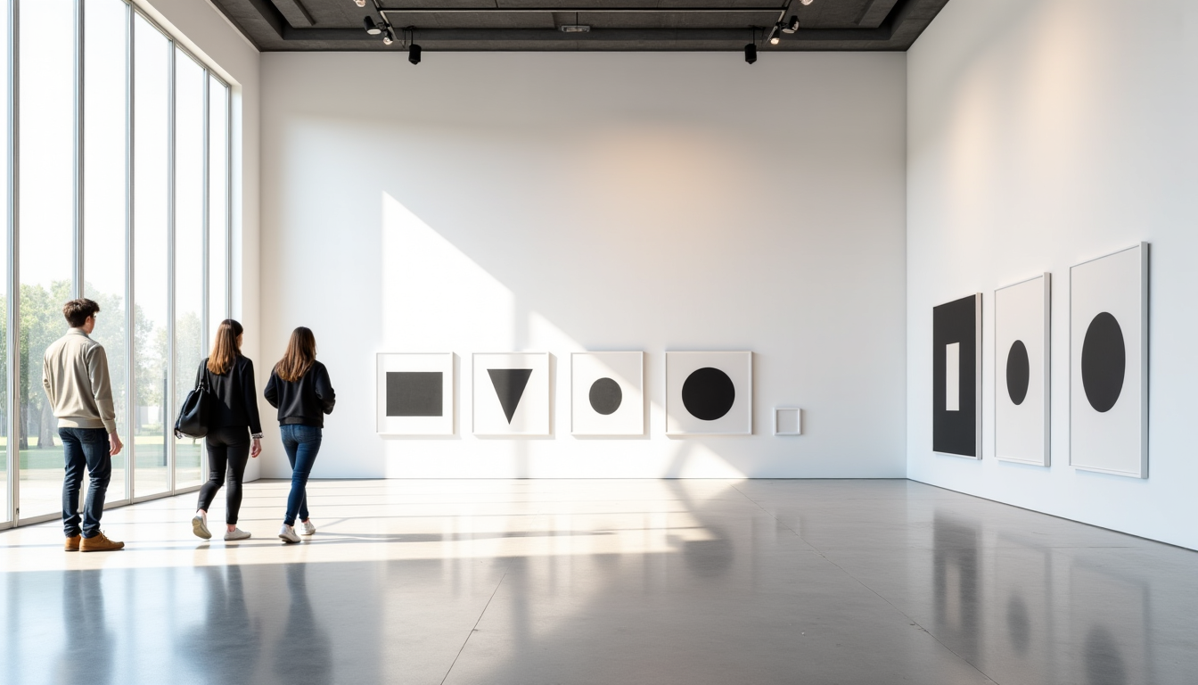 les œuvres minimalistes fascinent autant les collectionneurs ? — sur la complexité technique, mais sur l'originalité de
