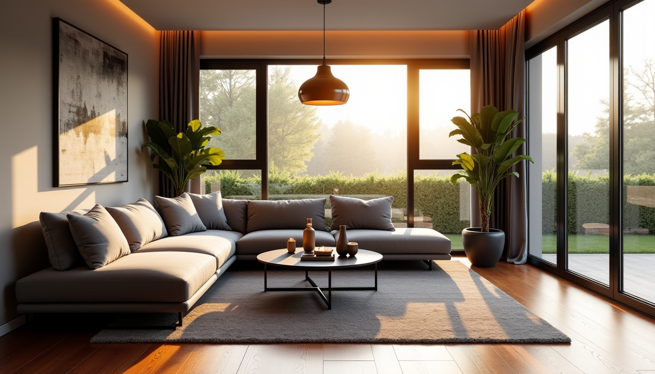 Illustration : le mobilier et les accessoires sont les éléments — astuces de designers pour moderniser une maison facilement