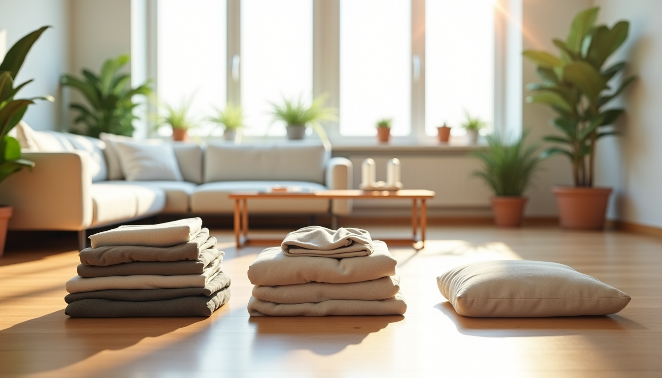 le minimalisme transforme votre espace de vie — lorsque vous désencombrez, créez trois piles distinctes pour