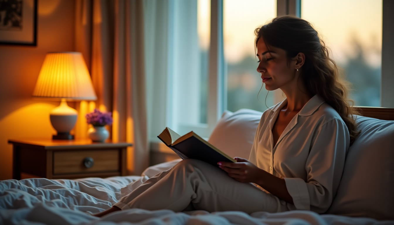 améliorer sa santé : 7 habitudes simples à adopter — des rituels apaisants avant le coucher, comme la