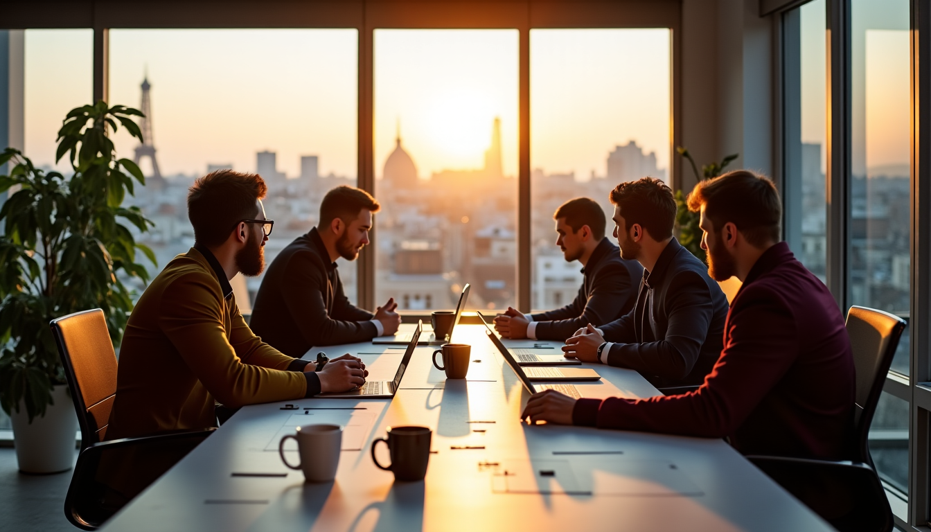 Illustration : ces services sont souvent modulables, permettant aux agences — agence webflow paris : l'expert de proximité pour votre transformation web