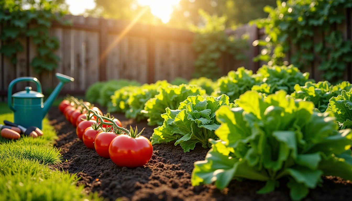 secrets d'un potager réussi : astuces et conseils pratiques — récoltes généreuses, mais demandent plus de place et