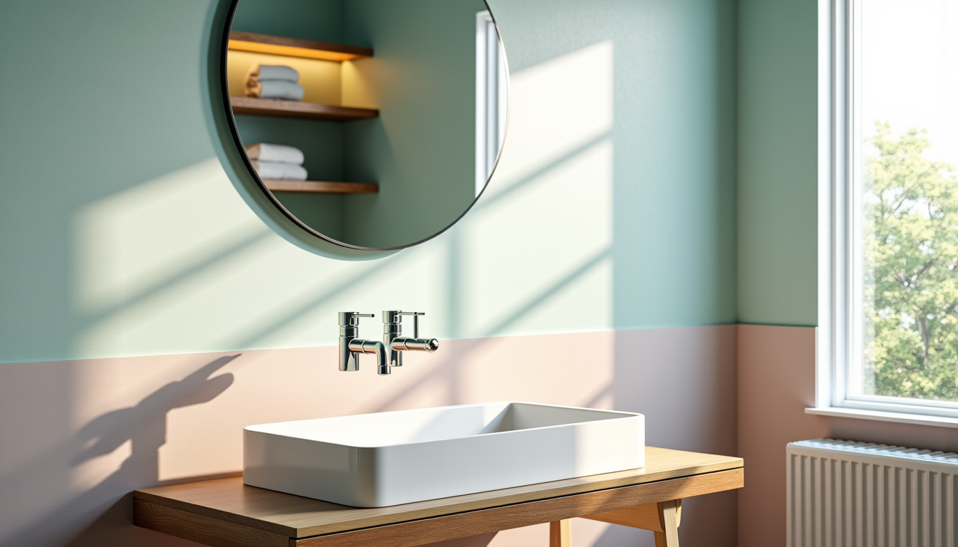 Illustration : réfléchissez à l'effet que vous souhaitez produire : — tapisserie moderne pour wc : les tendances design à adopter cette année