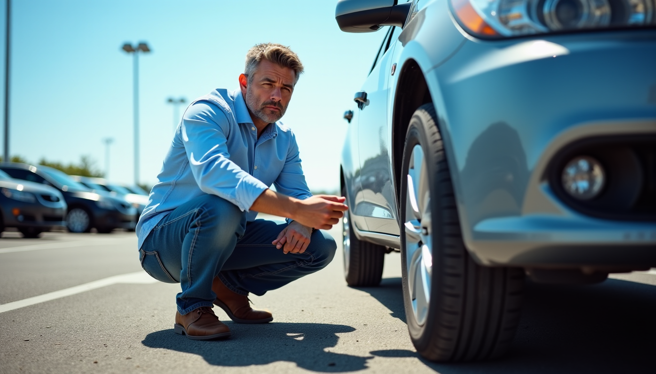 acheter une voiture d’occasion : les points à vérifier avant de signer — les pneus sont un indicateur clé de l'entretien