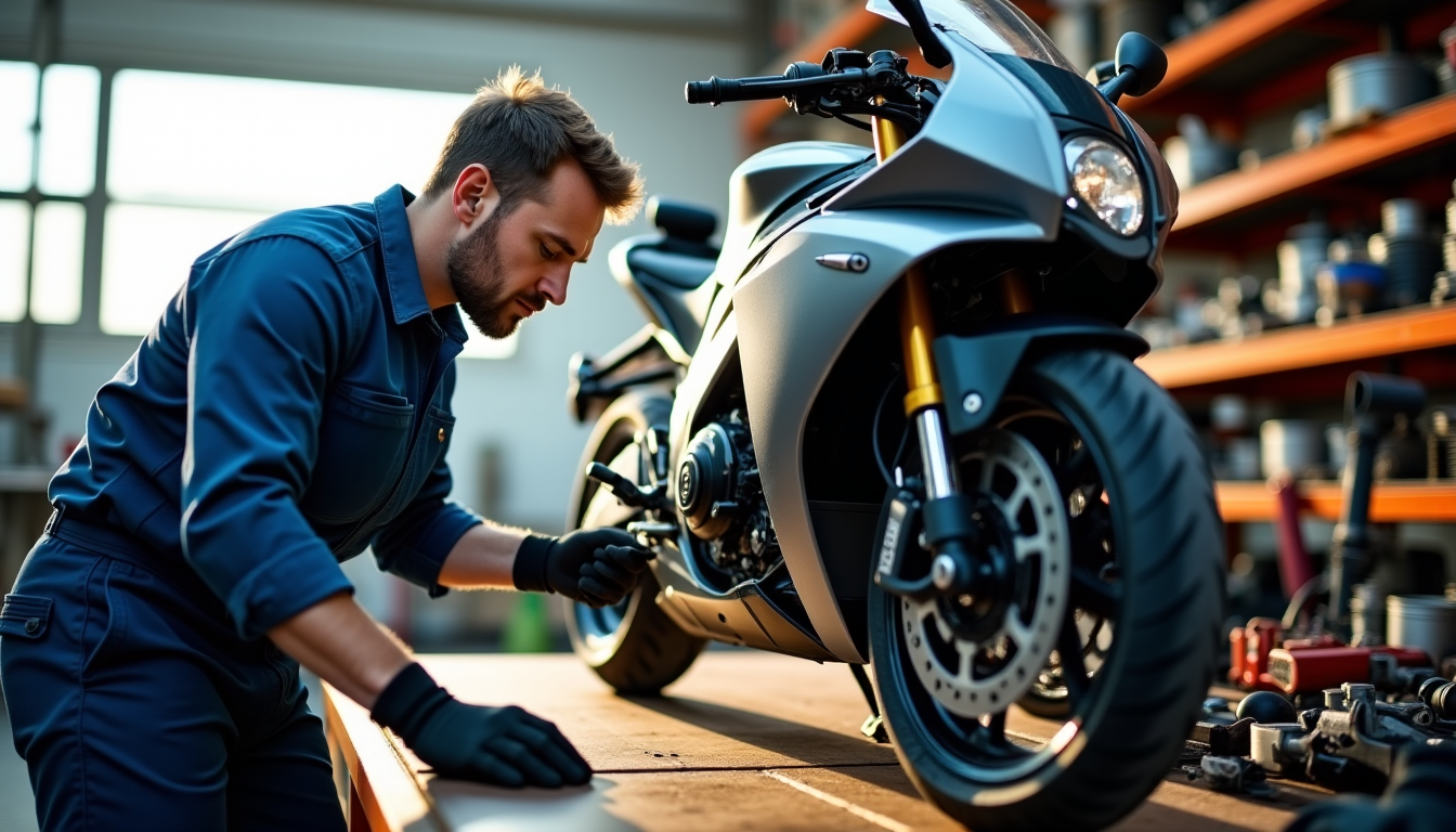 signes qu’une moto nécessite une révision immédiate — ou un jeu dans la suspension. chaque bruit