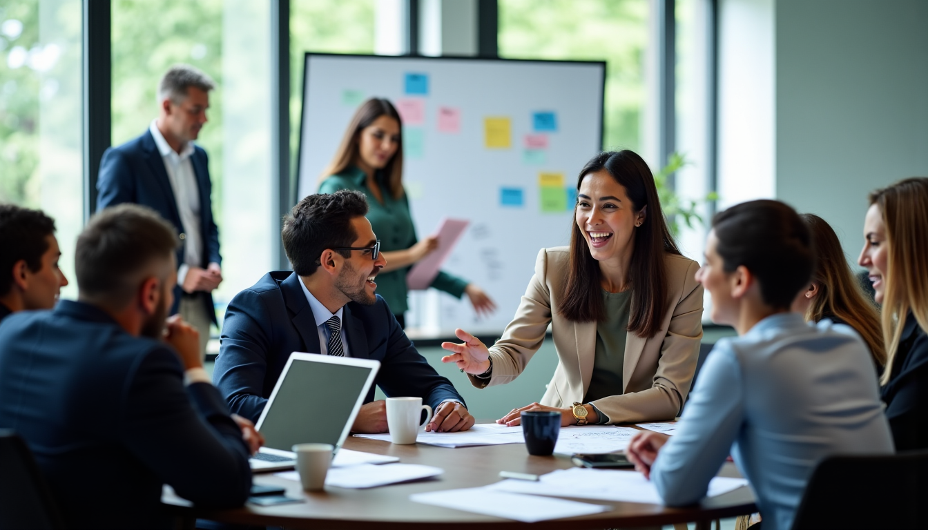 Illustration : participez activement aux discussions, aux travaux de groupe — rentabiliser une formation dans sa carrière ?