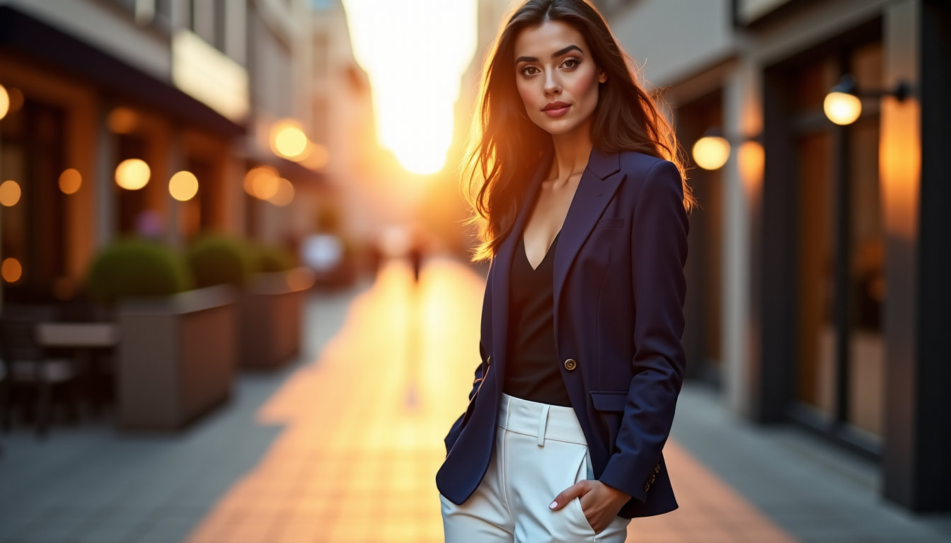 bases de la construction d’une silhouette vestimentaire équilibrée — lle marquée allonge les jambes et équilibre le