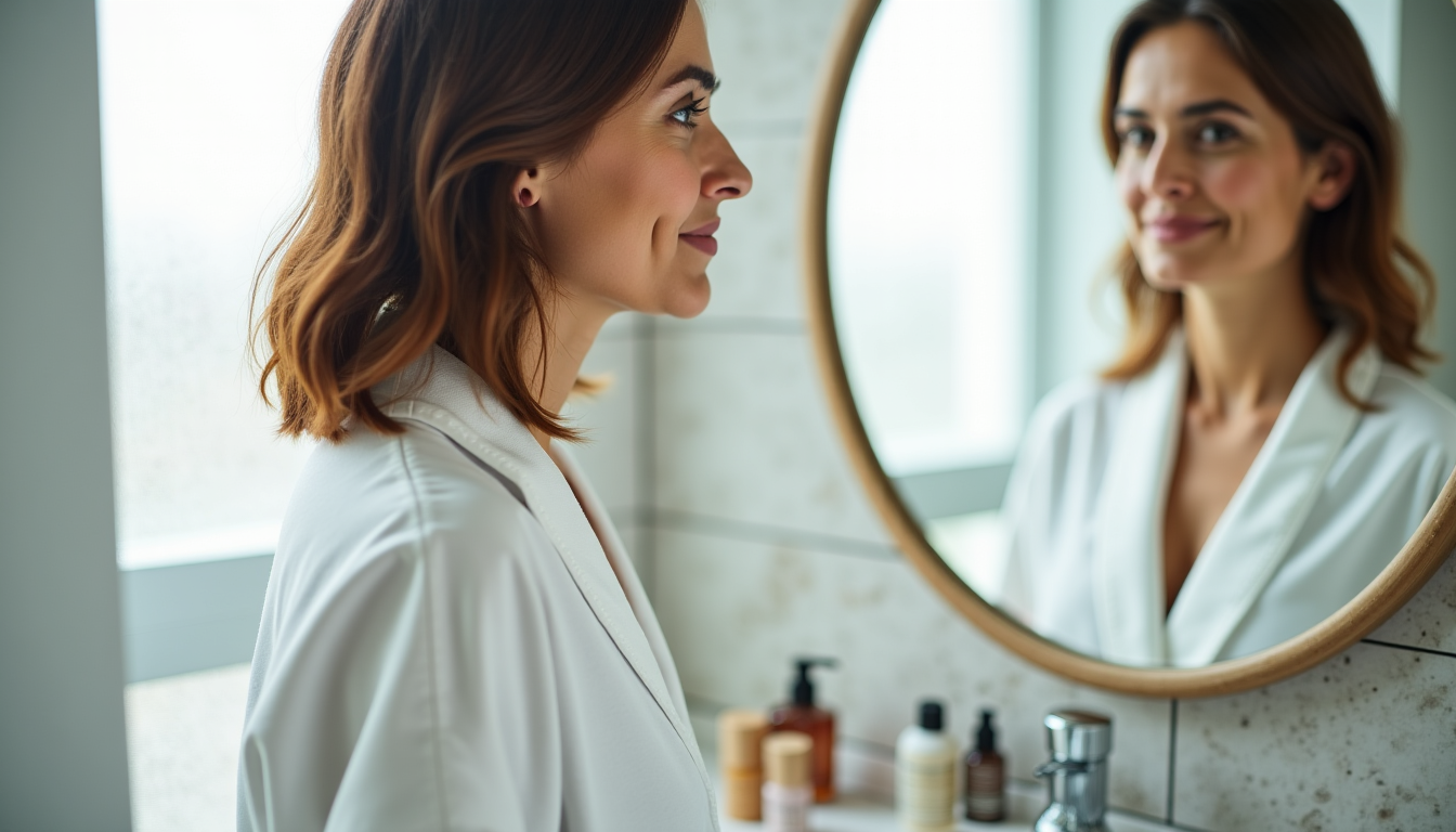 Illustration : tion des imperfections, l'uniformité du teint, etc., offrant — application skincare : comment suivre l’évolution de sa peau avec précision ?