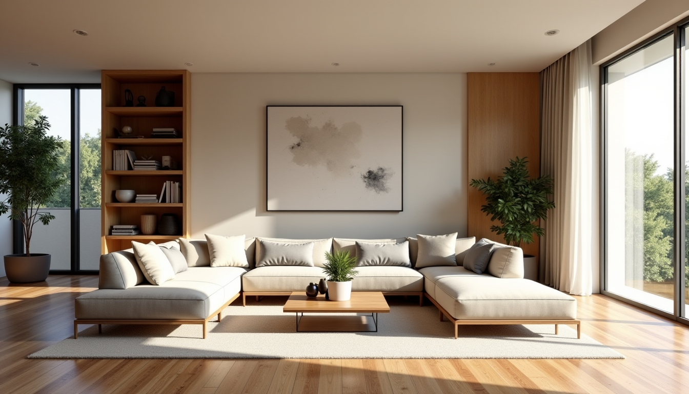 Illustration : les intérieurs contemporains privilégient l'espace et la lumière. — styles d’intérieur les plus en vogue repérés sur reminiscencehome.com