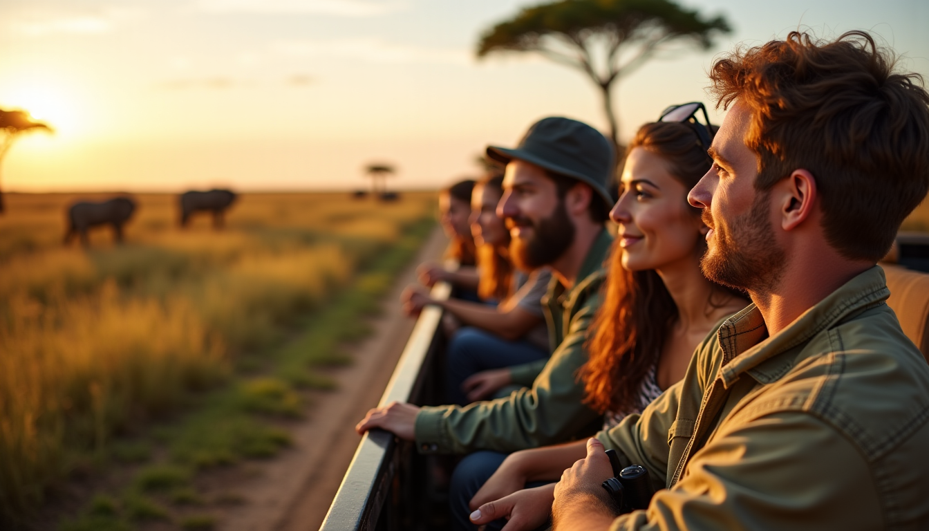 Illustration : s consignes locales sont vos meilleurs alliés pour — organiser un safari responsable en afrique ?