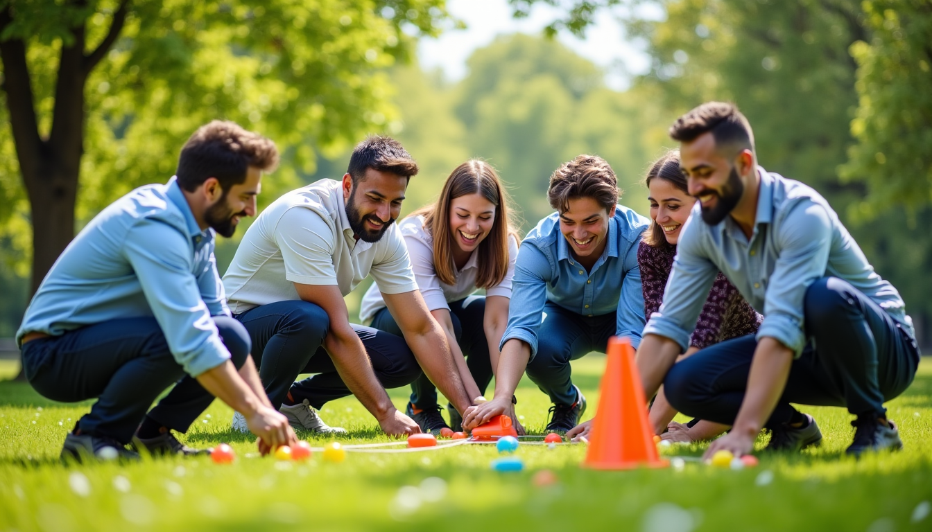 méthodes utilisées dans les animations de team building en entreprise — la diversité des méthodes utilisées dans les animations