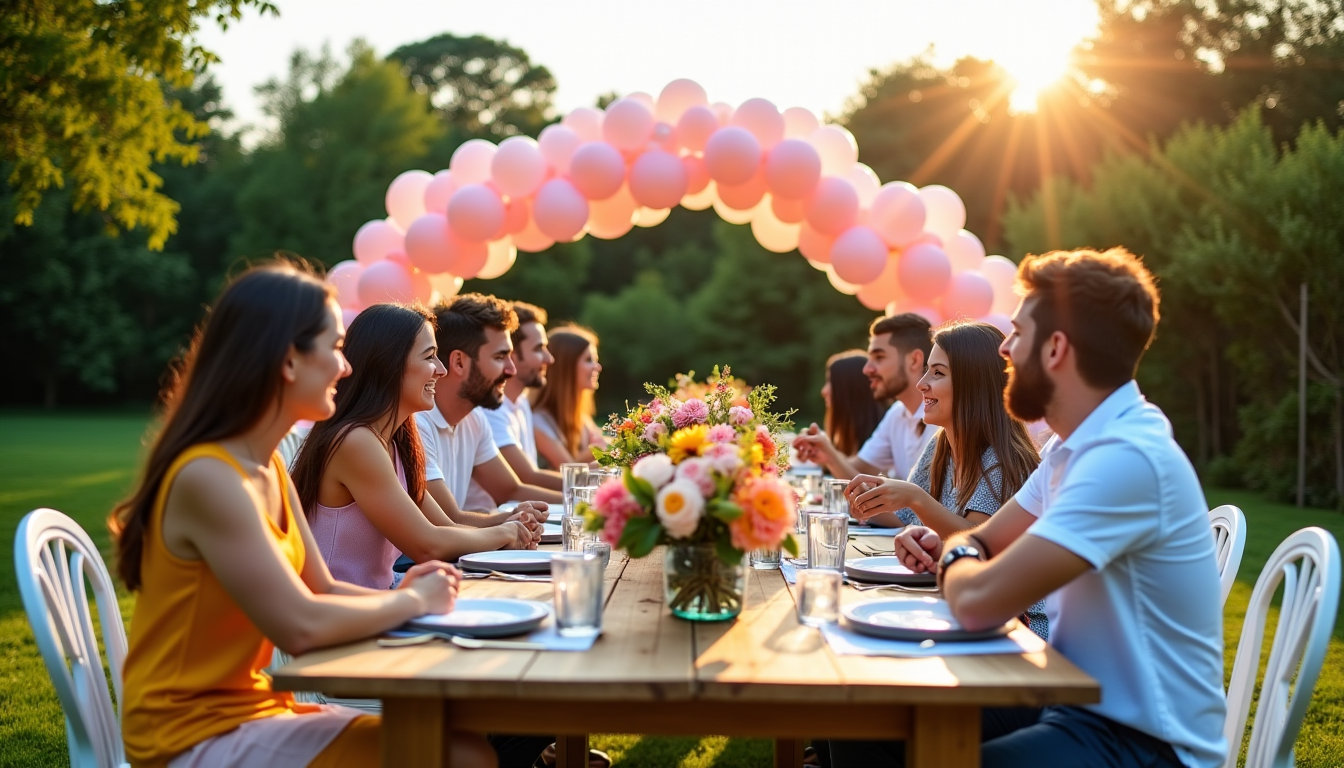 Illustration : en suivant ces conseils, vous maximiserez vos chances — équiper une fête d'anniversaire avec la location de matériel de réception ?