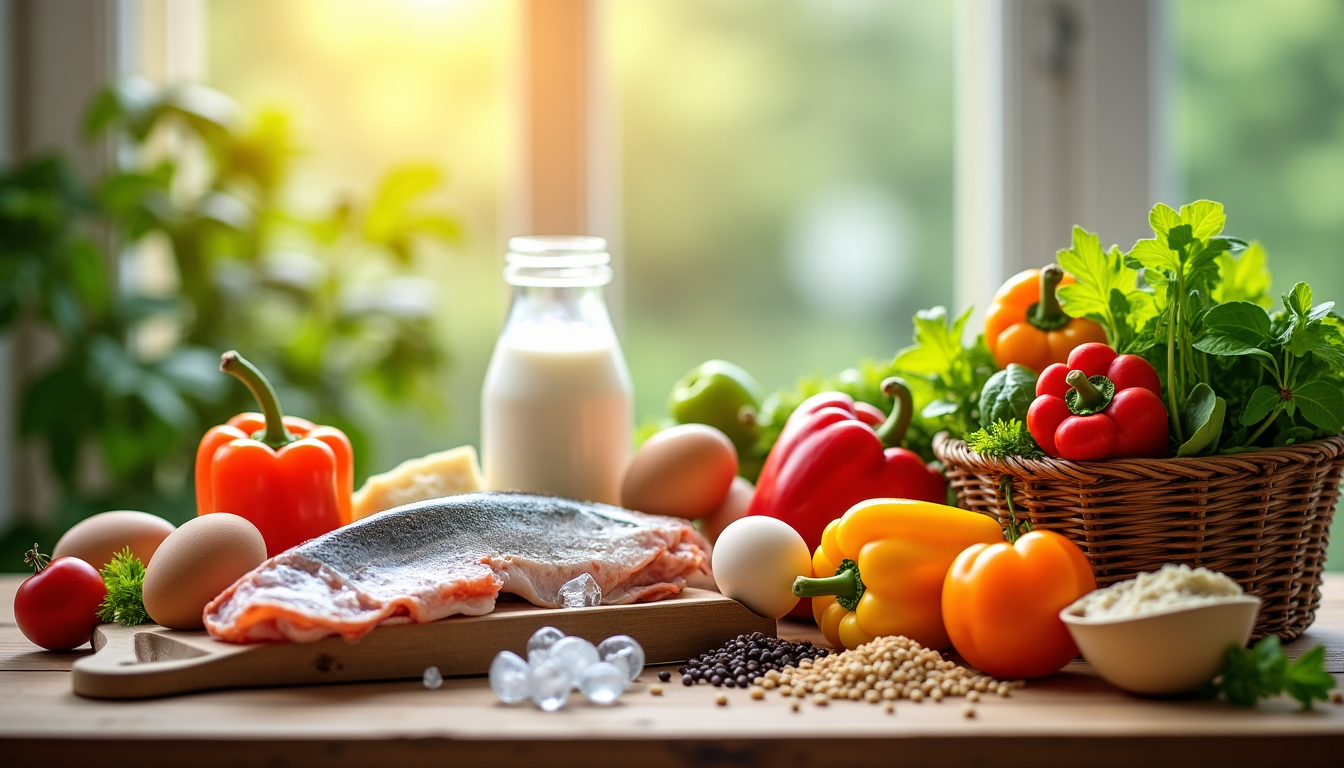 secrets d'une alimentation saine et équilibrée pour tous — es, poissons, œufs, produits laitiers et alternatives végétales