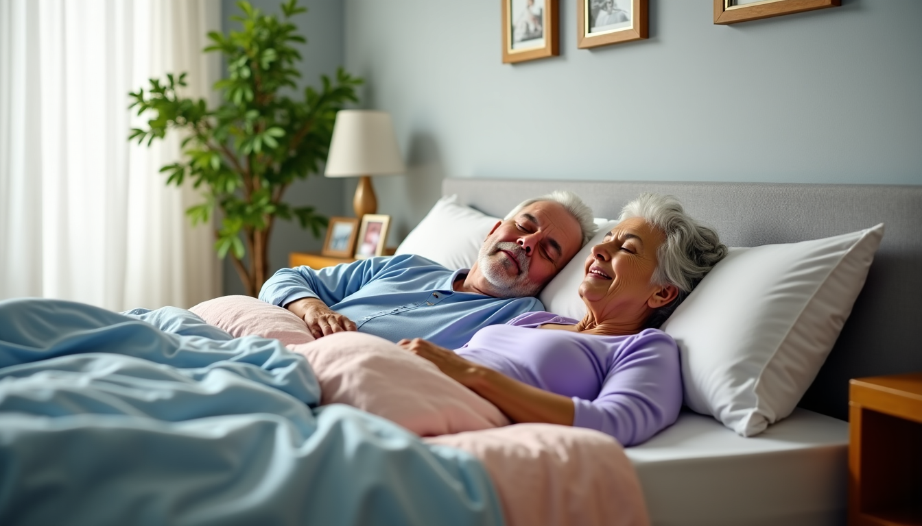 Illustration : personnes âgées (65 ans et plus) 7-8 heures — le sommeil influence-t-il notre bien-être quotidien ?
