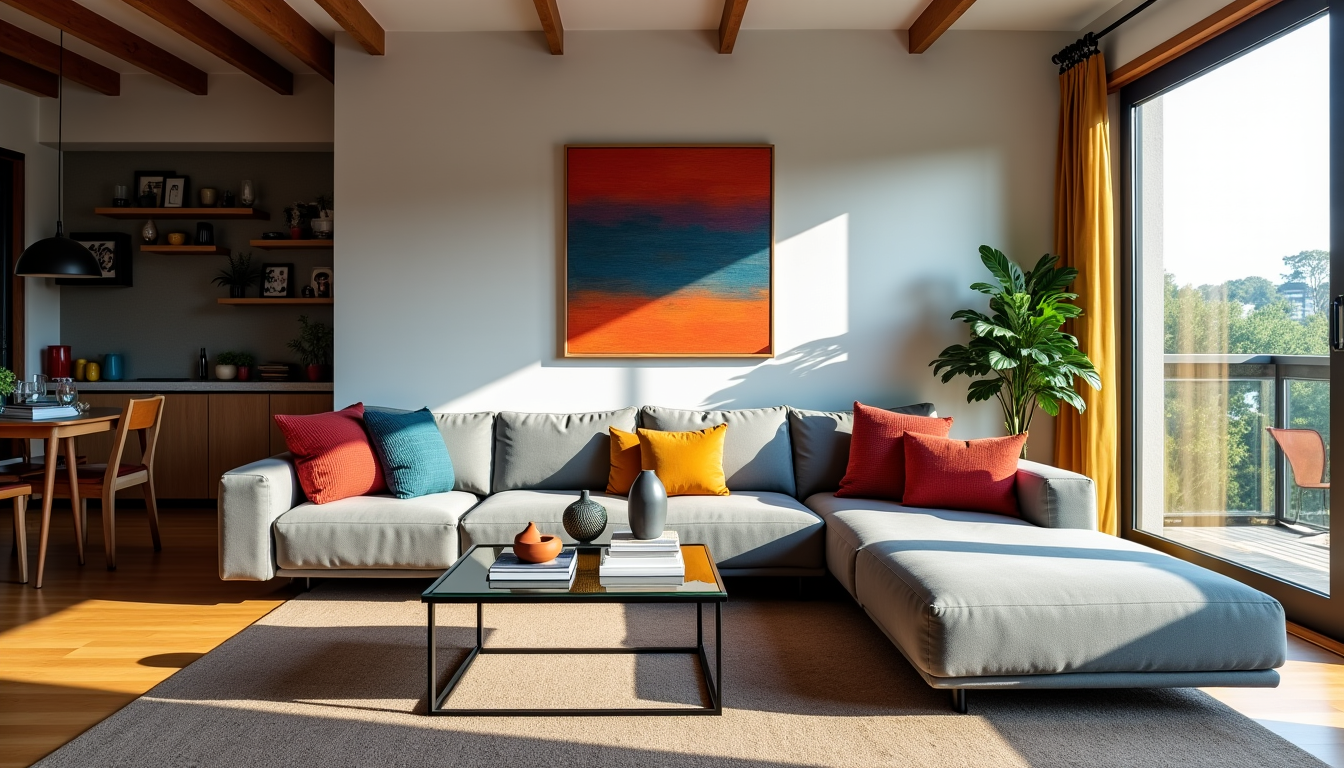 Illustration : un intérieur unique est aussi un intérieur fonctionnel, — créez un intérieur unique avec des touches personnelles