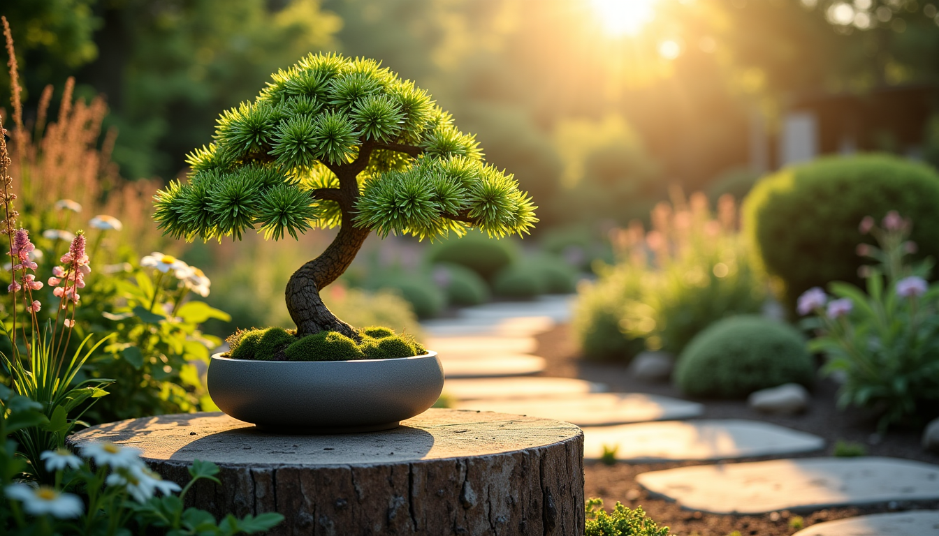 créez un espace de sérénité dans votre jardin maison — créez des points focaux visuels qui attirent le