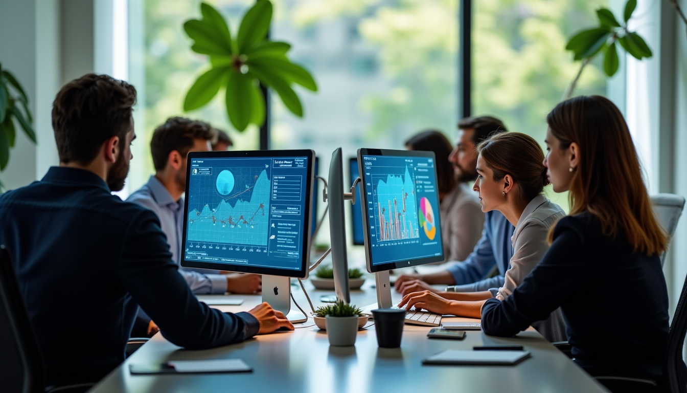 Illustration : recherchez une interface intuitive, des tableaux de bord — plateforme de dématérialisation : les critères essentiels pour faire le bon choix