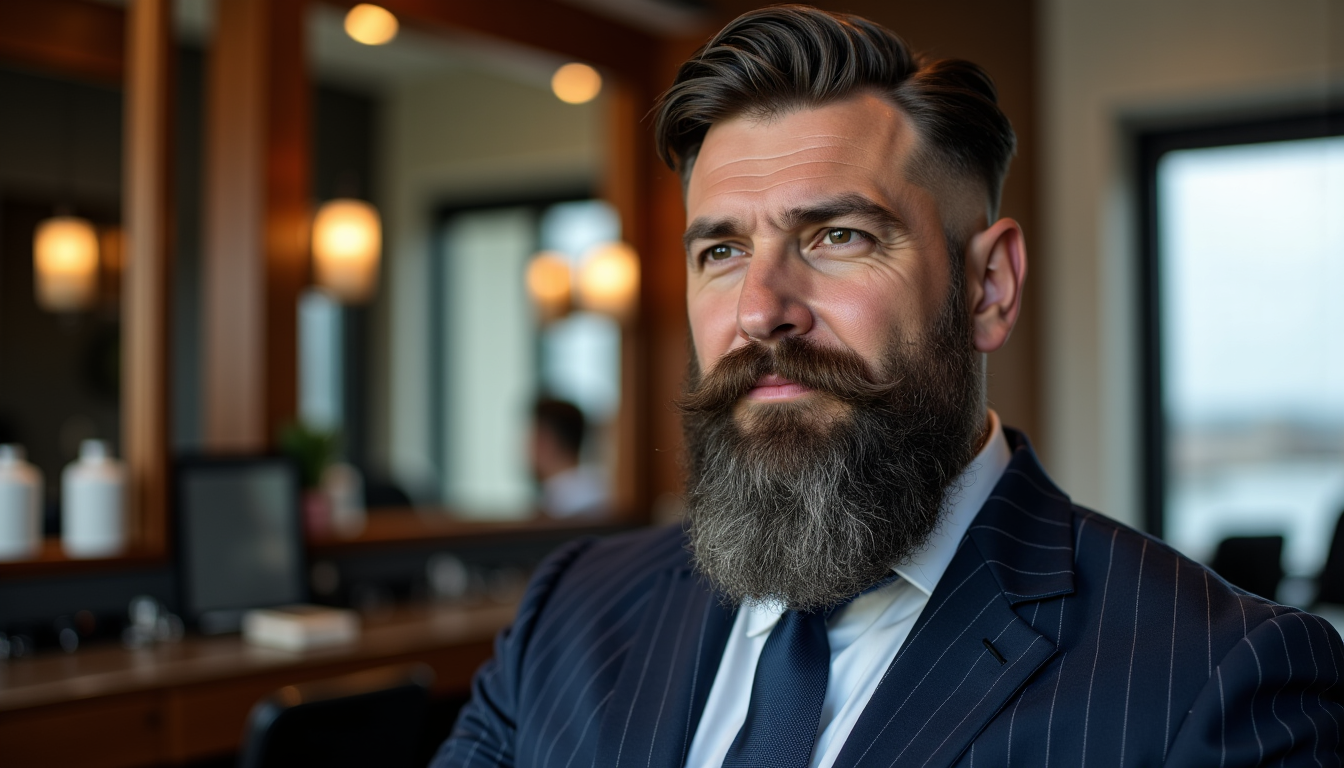imperial beard : le détail grooming qui change complètement une silhouette masculine — un entretien irréprochable de la barbe repose sur