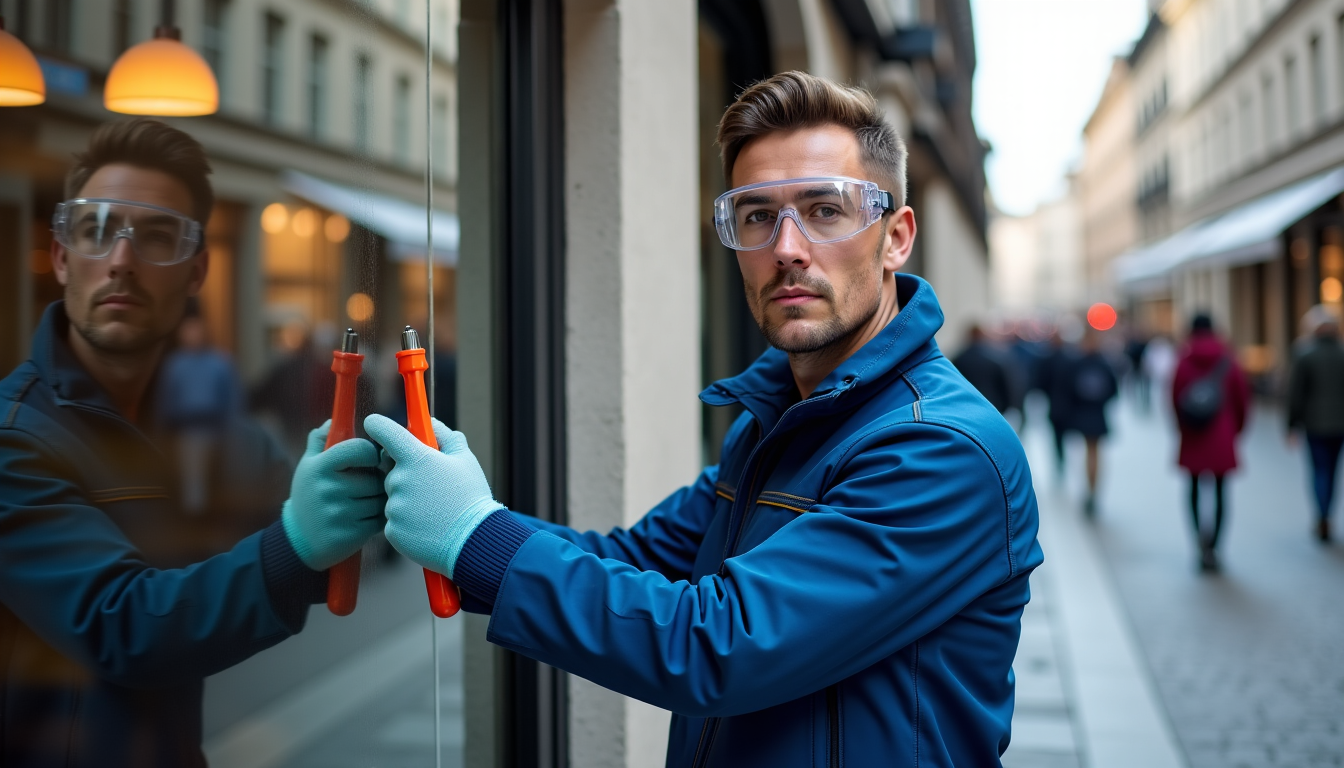 Illustration : oui, les services d'urgence des vitriers genevois sont — vitrier à genève : comment trouver un dépanneur fiable en moins de 30 minutes