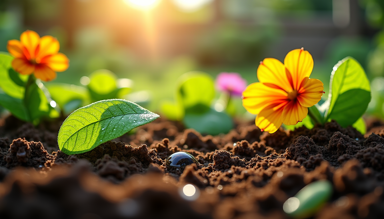 secrets cachés derrière le phénomène du jardin — le véritable "secret" d'un jardin épanoui se trouve