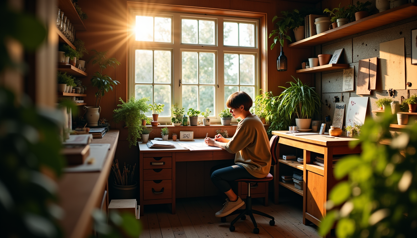 aménager un atelier chez soi transforme votre espace ? — la beauté de l'aménagement d'un atelier à domicile