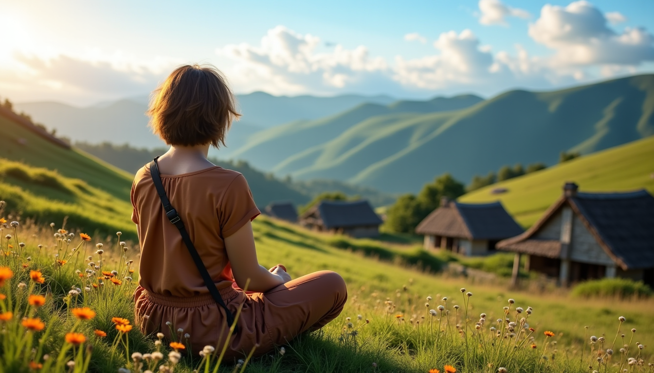Illustration : ces formes de voyage encouragent une connexion plus — voyager autrement : idées pour un tourisme responsable