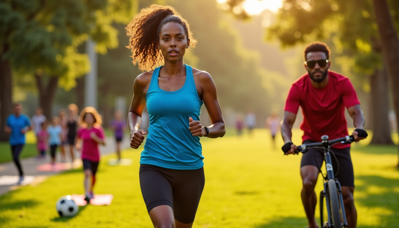 Illustration : considérer le sport comme un simple loisir serait — exploration des bienfaits insoupçonnés du sport quotidien