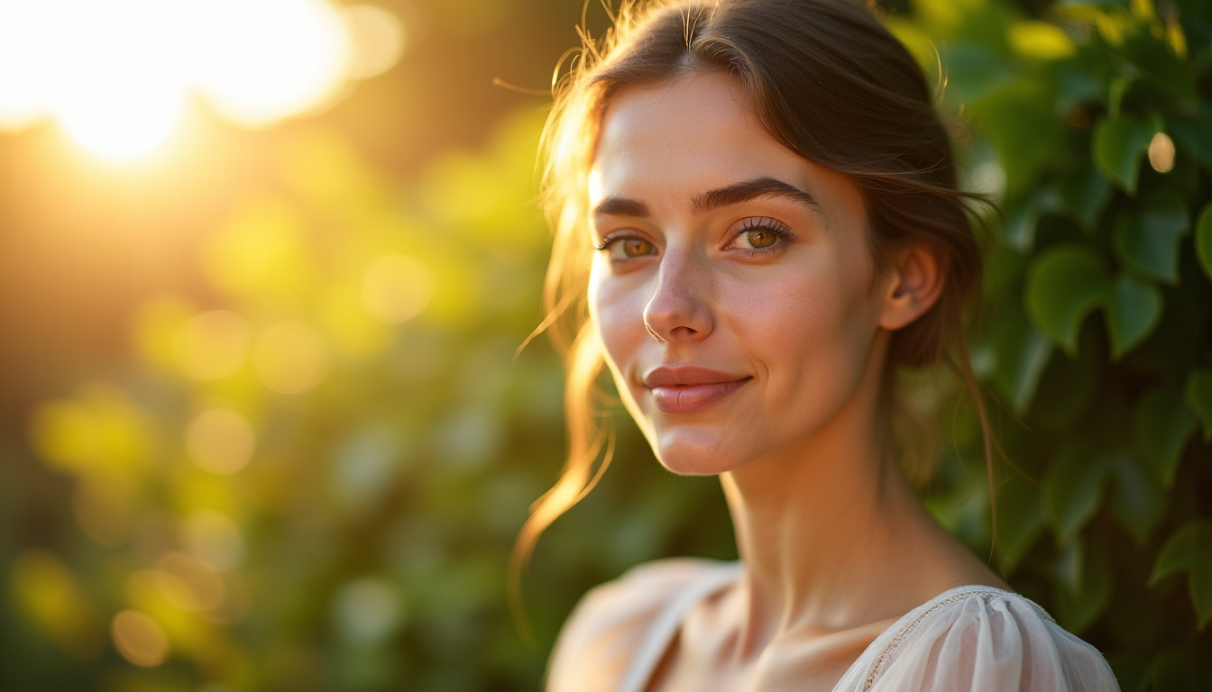 Illustration : cette approche, en se concentrant sur l'essentiel, permet — la simplicité sublime-t-elle notre beauté ?