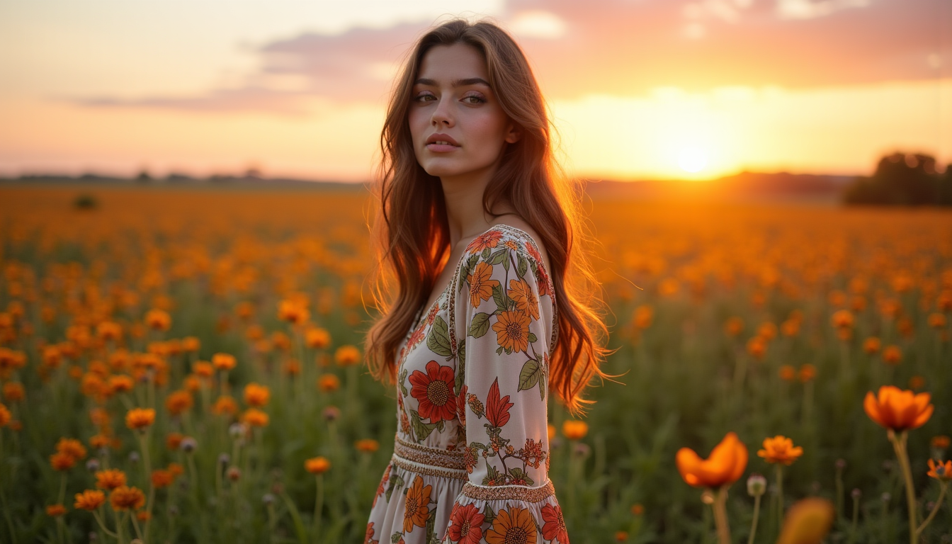 tendances incontournables de la robe bohème chic pour cet été — lorsque les températures s'adoucissent, la robe bohème chic