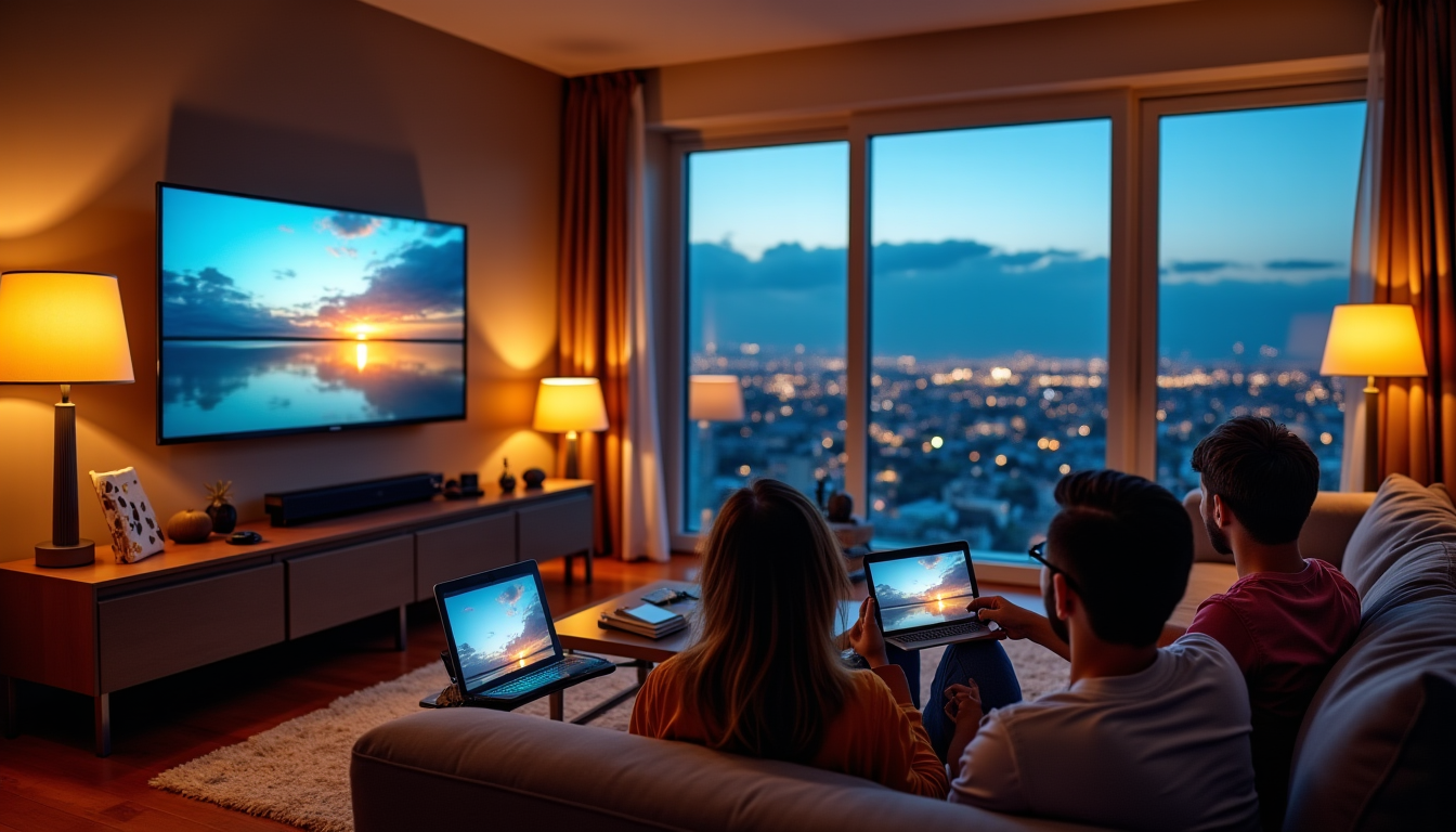 critères essentiels pour profiter d’une expérience iptv sans interruption — les applications gourmandes en bande passante sur d'autres