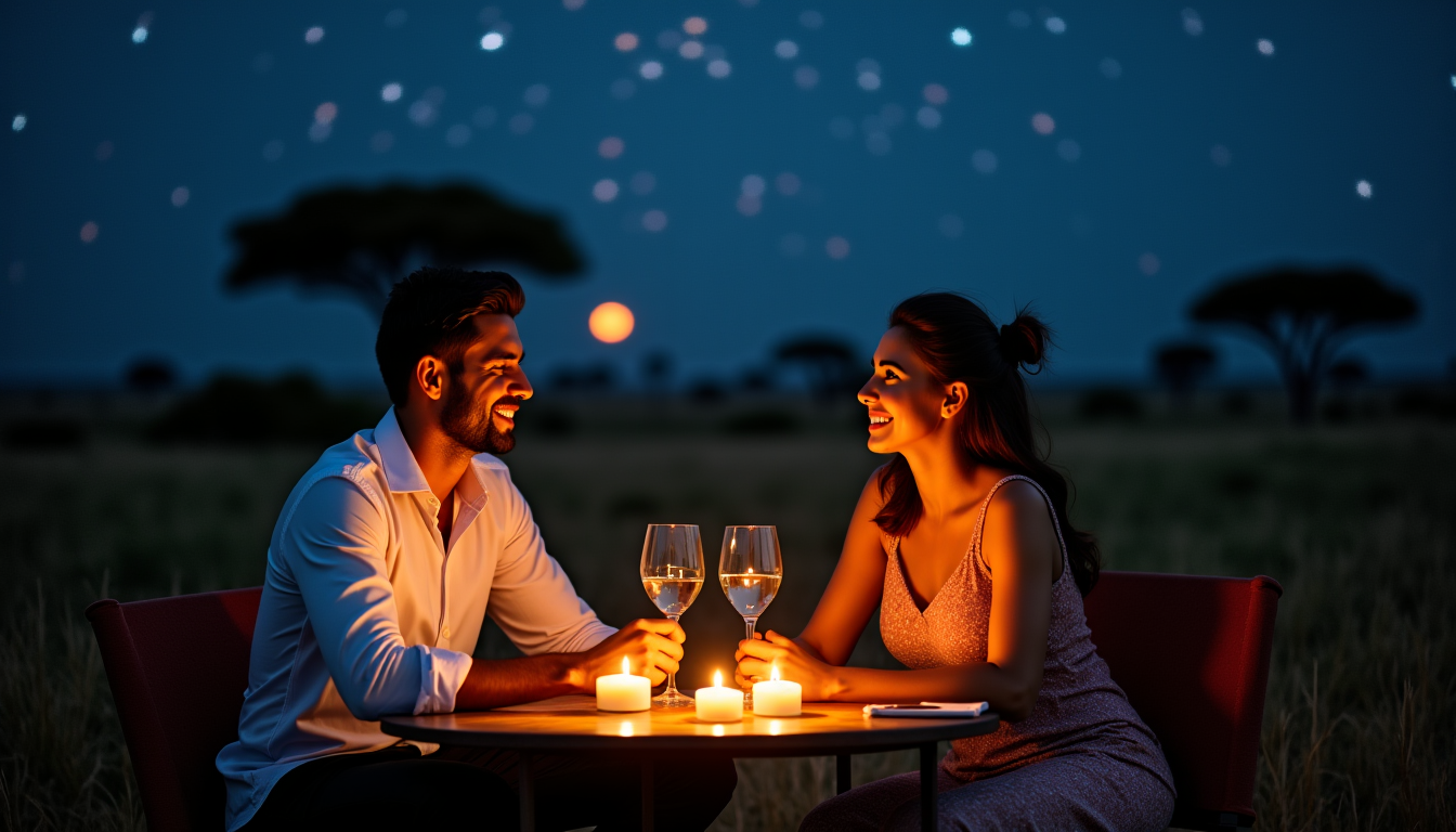 évasion romantique : secrets d'une lune de miel inoubliable — imaginez des dîners aux chandelles sous un ciel