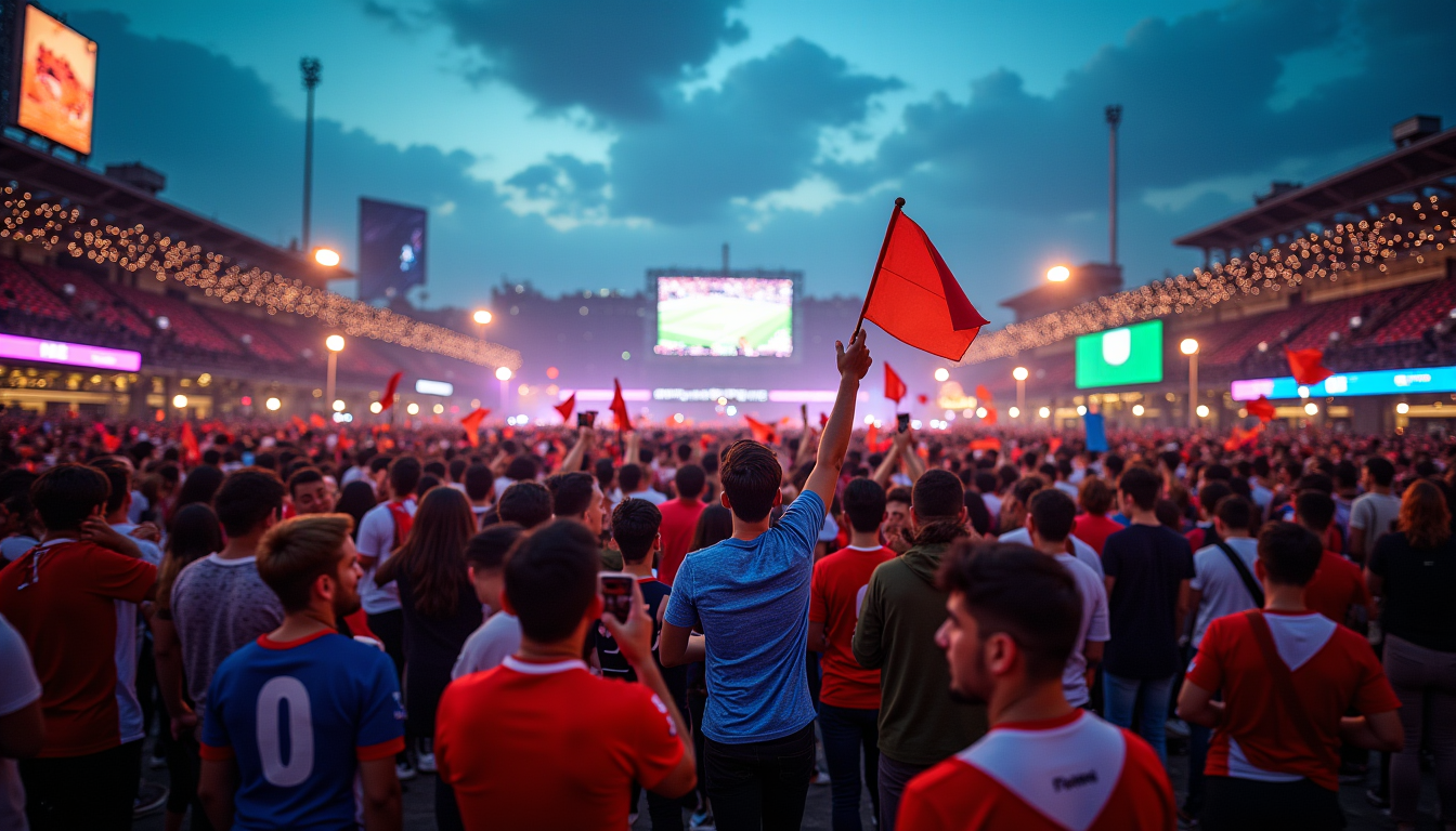 la fan zone parseille attire de plus en plus de supporters passionnés ? — l'éclairage et les effets visuels viennent compléter cette