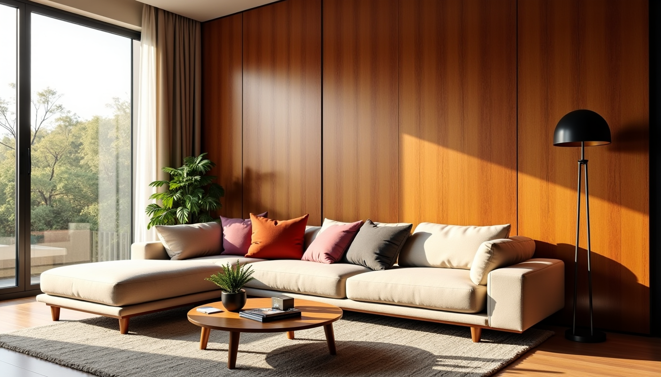 Illustration : il est souvent utile de visualiser les panneaux — adopter les panneaux acoustiques en bois : la solution discrète pour un salon plus silencieux ?