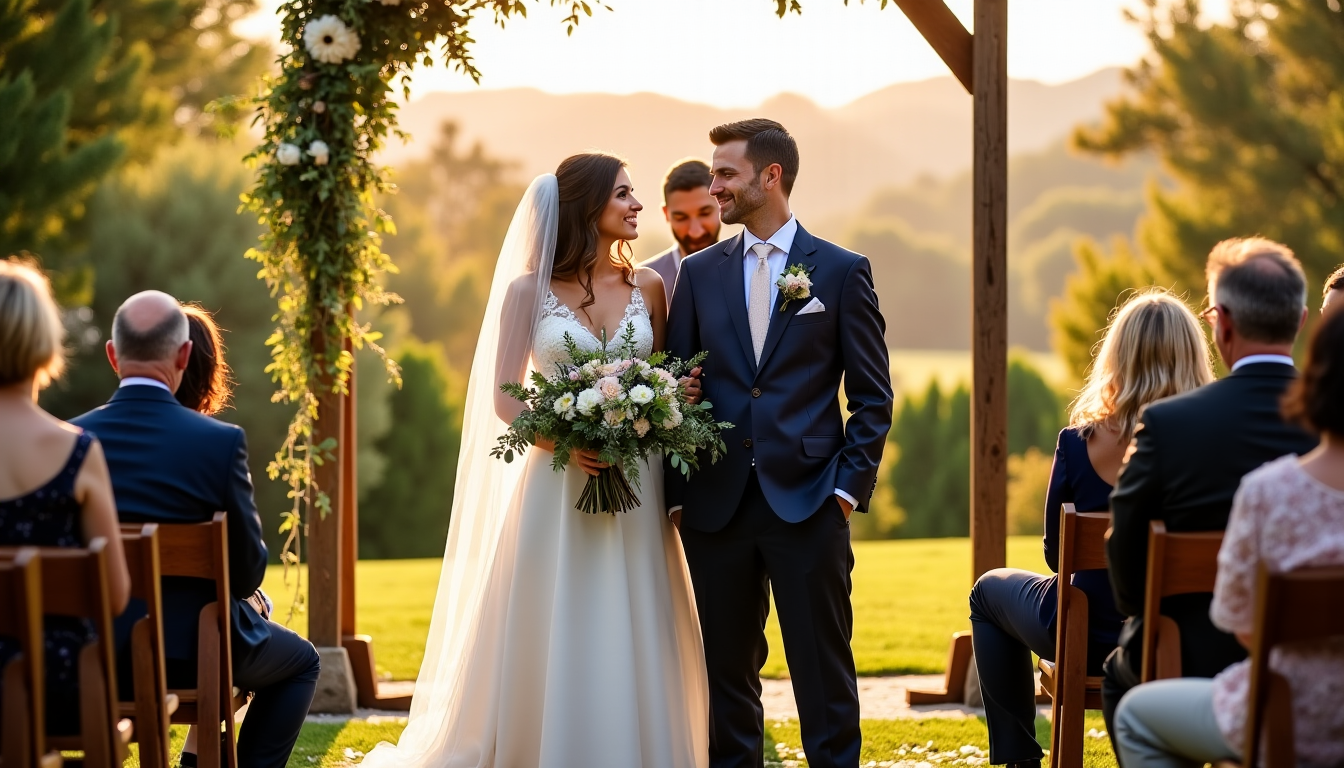 mariage réussi : secrets pour une organisation sans stress — un mariage réussi n'est pas nécessairement le plus